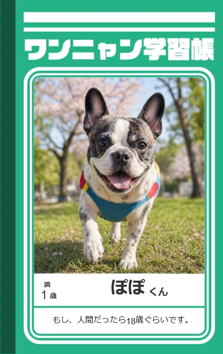 某学習帳風 - DogAge2